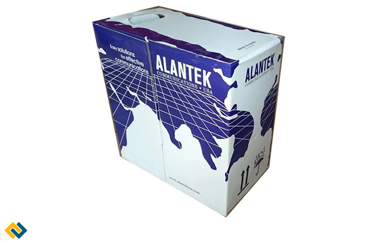 Cáp mạng Alantek Cat6 FTP 4-pair, Cáp mạng Alantek Cat6 FTP 4-pair chính hãng 301-60F8LG-03GY/60FULG-03GY